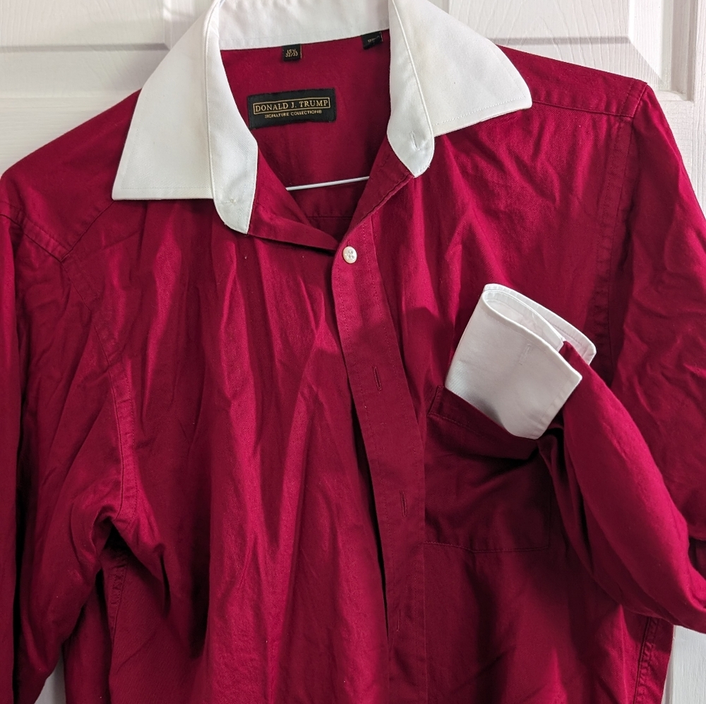 Donald J. Trump Signature Collection dress shirt